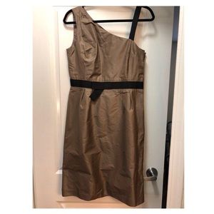 Brown cocktail dress